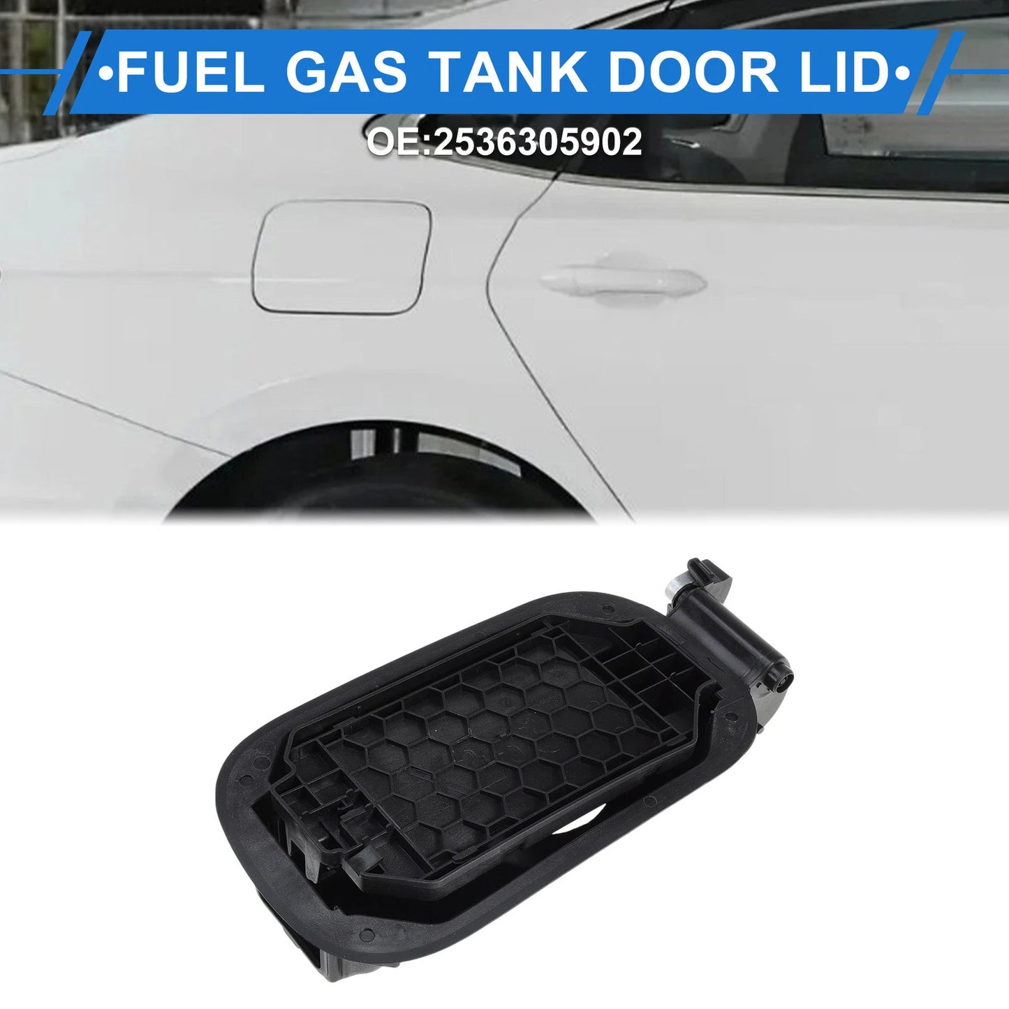 Fuel Tank Door Cap for Mercedes-Benz W253 2016-2020 Fuel Filler Flap Cover