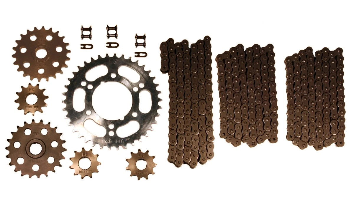Natural Drive Chains & Sprockets for Polaris Magnum 425 4x4 (1995-1998)