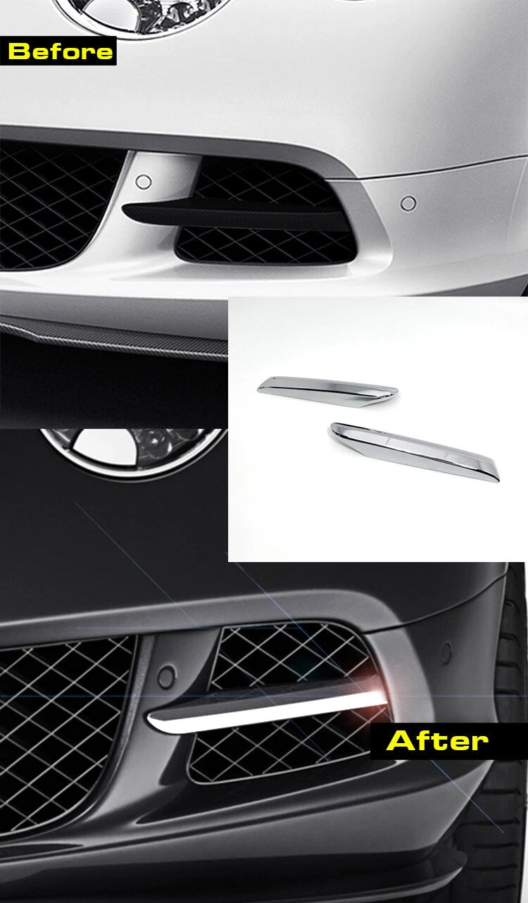 Bumper Moulding Trims 2 x For Bentley Continental GT GTC (2012-2018)