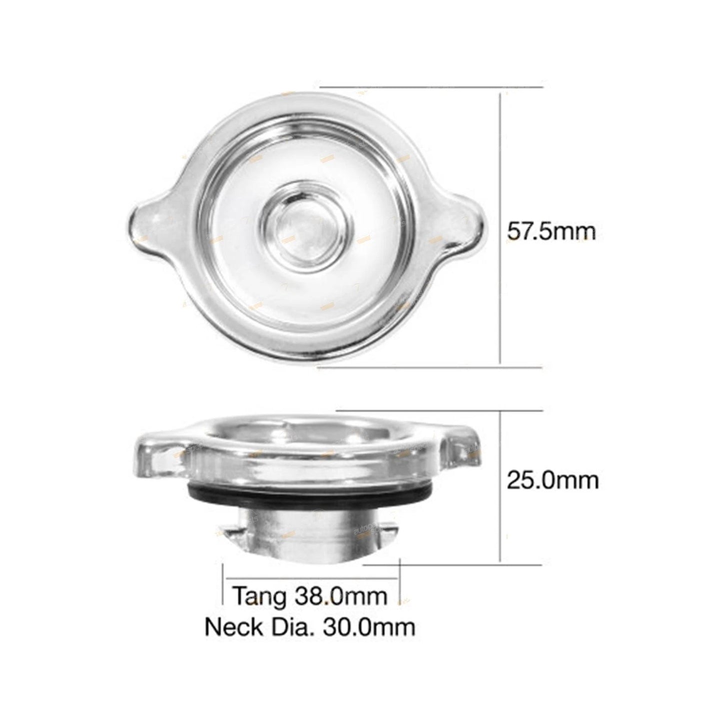 Engine Oil Cap Metal Bayonet for Ford Falcon XW XY ZA ZB ZC ZD (1967-1972)
