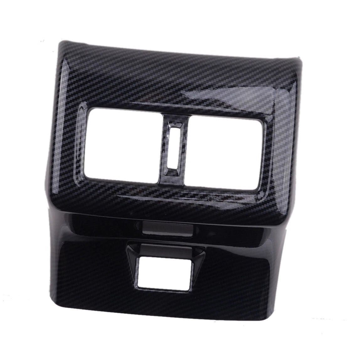 Carbon Fiber ABS Rear A/C Vent Outlet Trim for Toyota Camry (2018-2020)