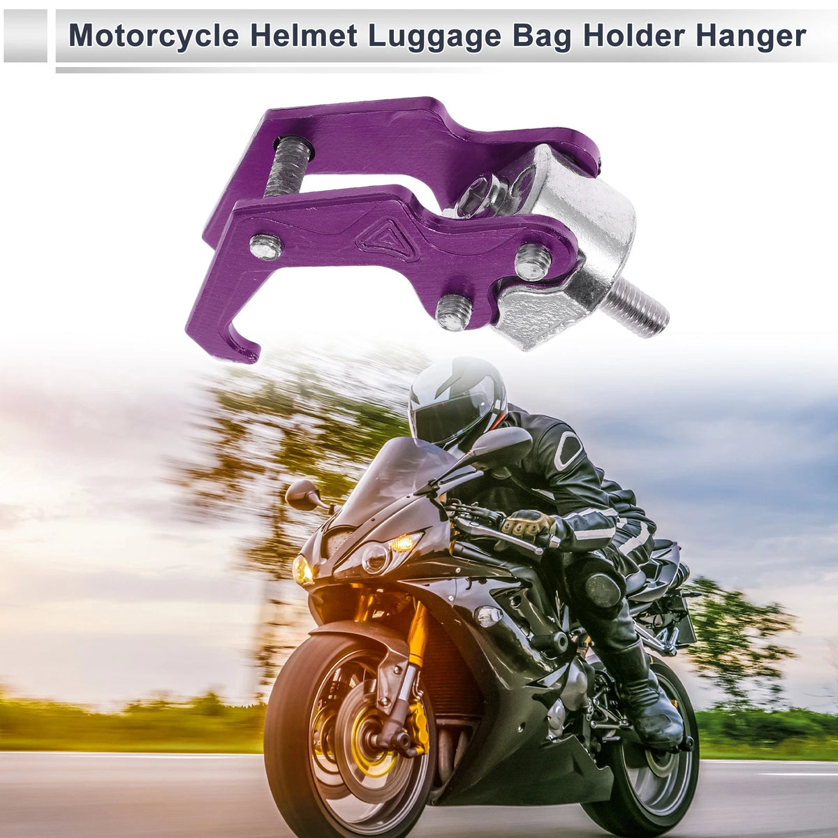 Claw Shape Aluminum Alloy Hanging Hook / 62mm Length / Hanging Hook for Motorcycle
