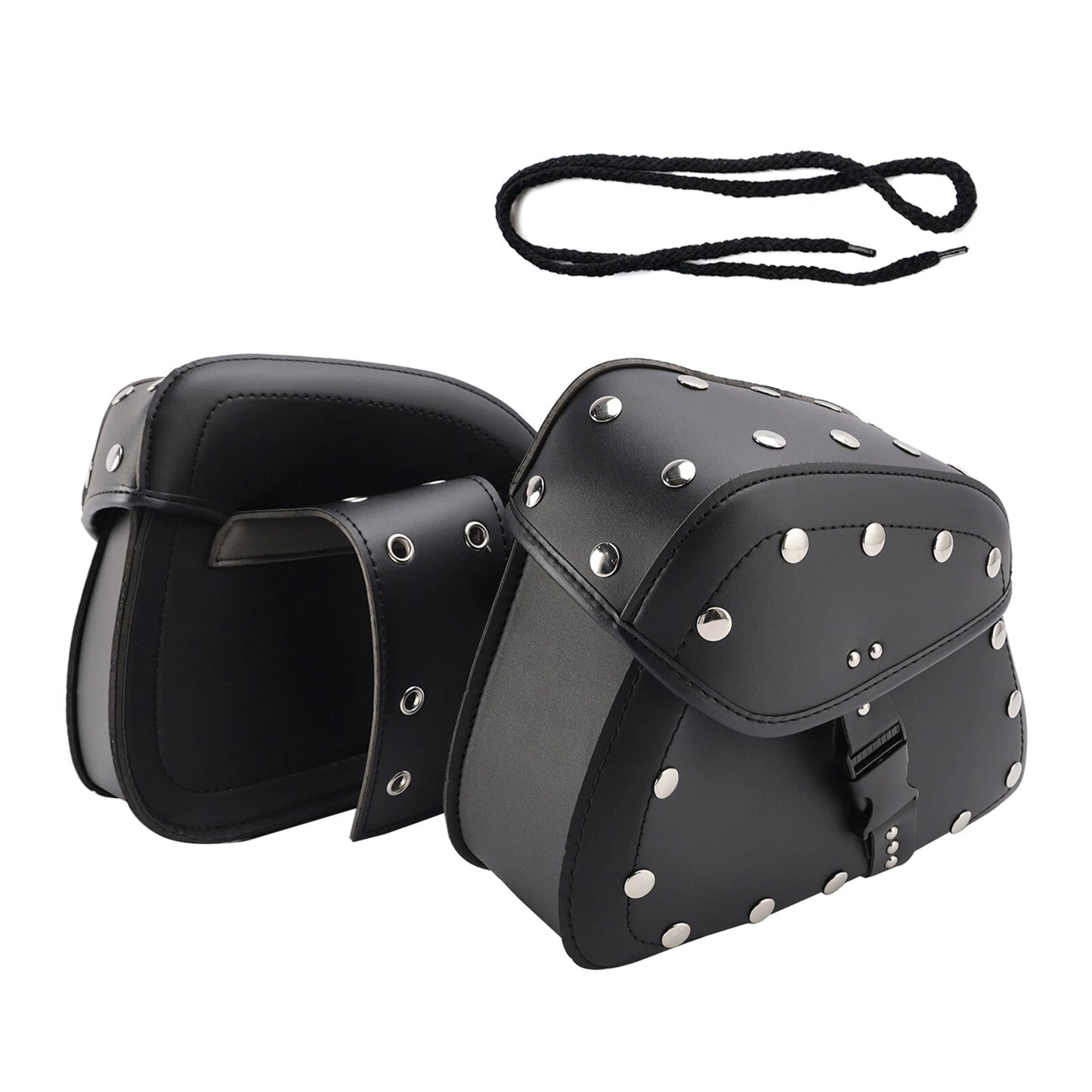 22L Universal Black Side Bag for Motorcycles (2020-2023)