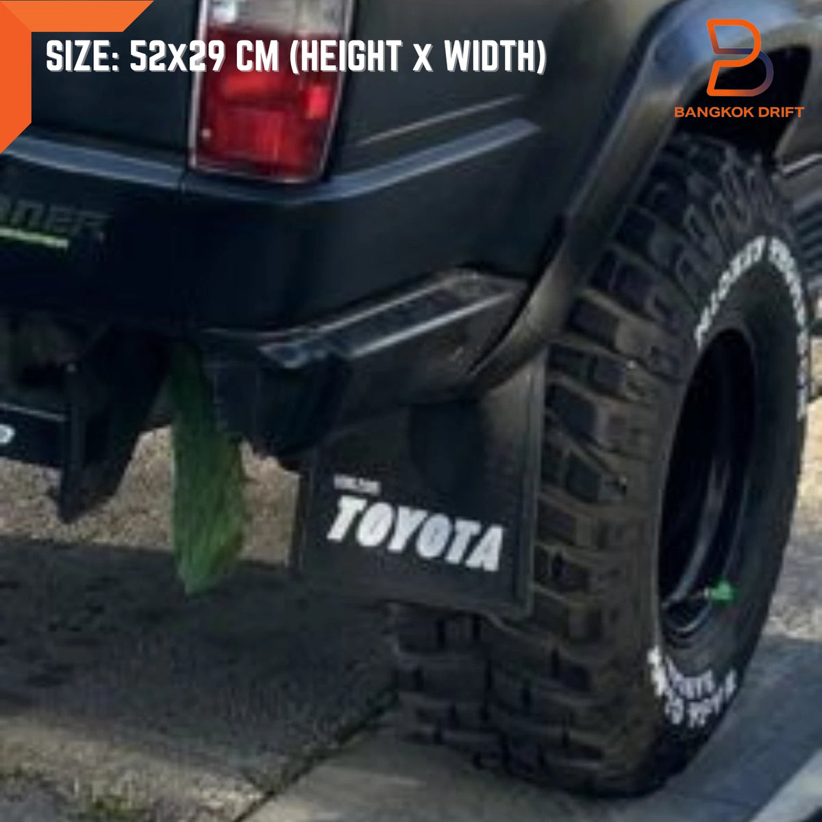 Mud Flaps Splash Guards for Toyota 4x4 4WD Off-Road Truck