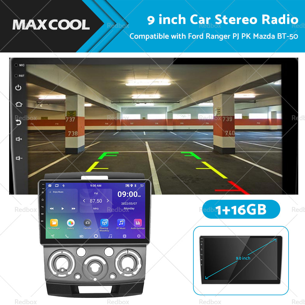 16G Car Stereo GPS Head Unit for Ford Ranger PJ PK Mazda BT50 2006-2011