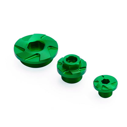ALU Billet Engine Plug Kit For Kawasaki KX250 KX250F KX450 KX450F 2009-2020