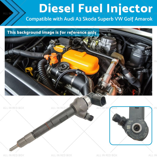 Diesel Fuel Injector for Audi A3, Skoda Superb, VW Golf, Amarok 2003-2023