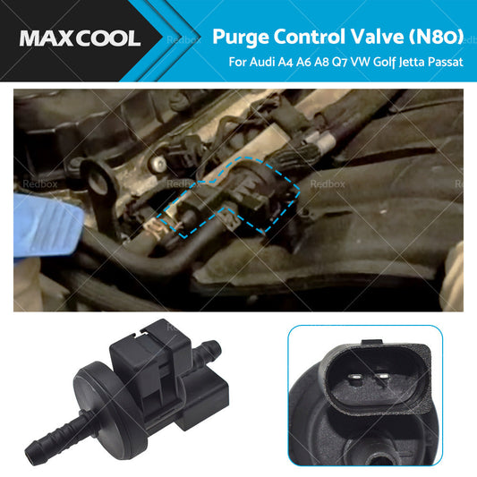 Purge Valve for Audi VW A3 A4 A5 A8 TT Golf Passat 1996-2023