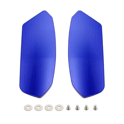 CNC mirror delete blanking block off plates fits Suzuki GSX-R 1000 2017-2024