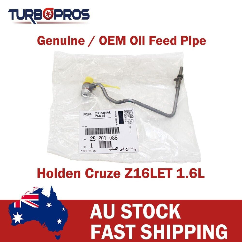 Genuine Turbo Charger Oil Feed Pipe for Holden Cruze Z16LET 1.6L