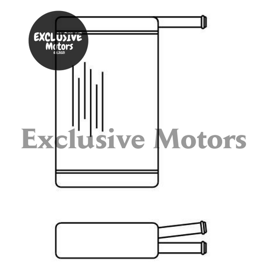 Ford Escort MK2 new Heater Core