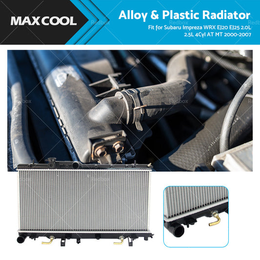 Radiator for Subaru Impreza WRX EJ20 EJ25 2.0L 2.5L 4Cyl AT MT 2000-2007