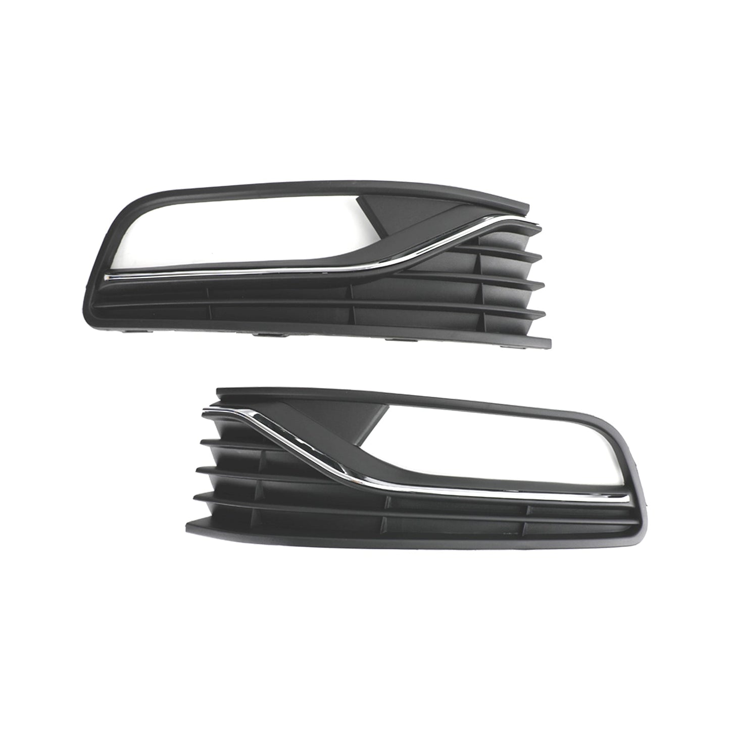 Front Bumper Fog Light Grille for VW Polo 6R (2014-2017)