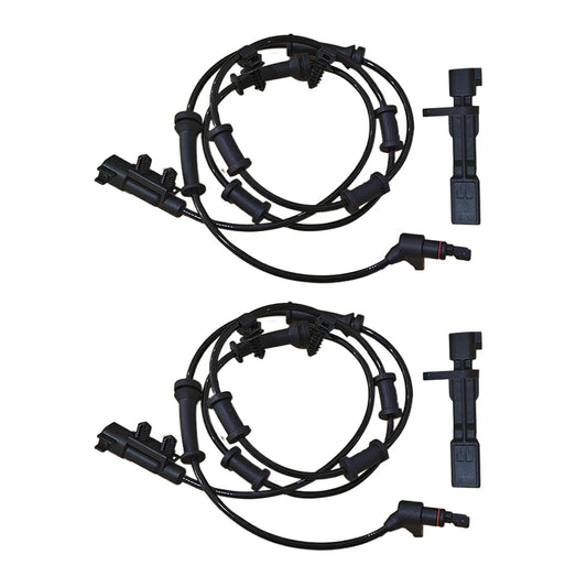 2x Front & Rear LH & RH ABS Wheel Speed Sensors Suitable For Jeep Wrangler JK 2007-2017-0