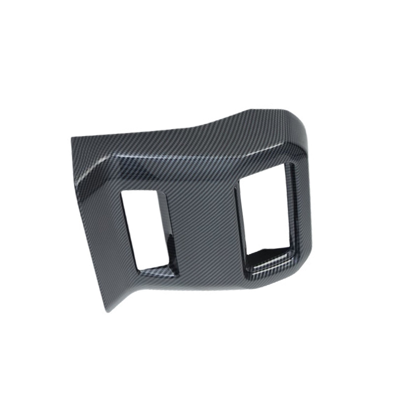 Rear Air Outlet Vent Cover Trim Suitable For Toyota Prado LC250 2024+ Carbon Fiber-4