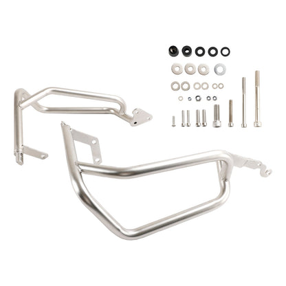 Lower Engine Guard Frame Crash Bar Steel Fit Silver For Honda Nt1100 Nt 1100 22