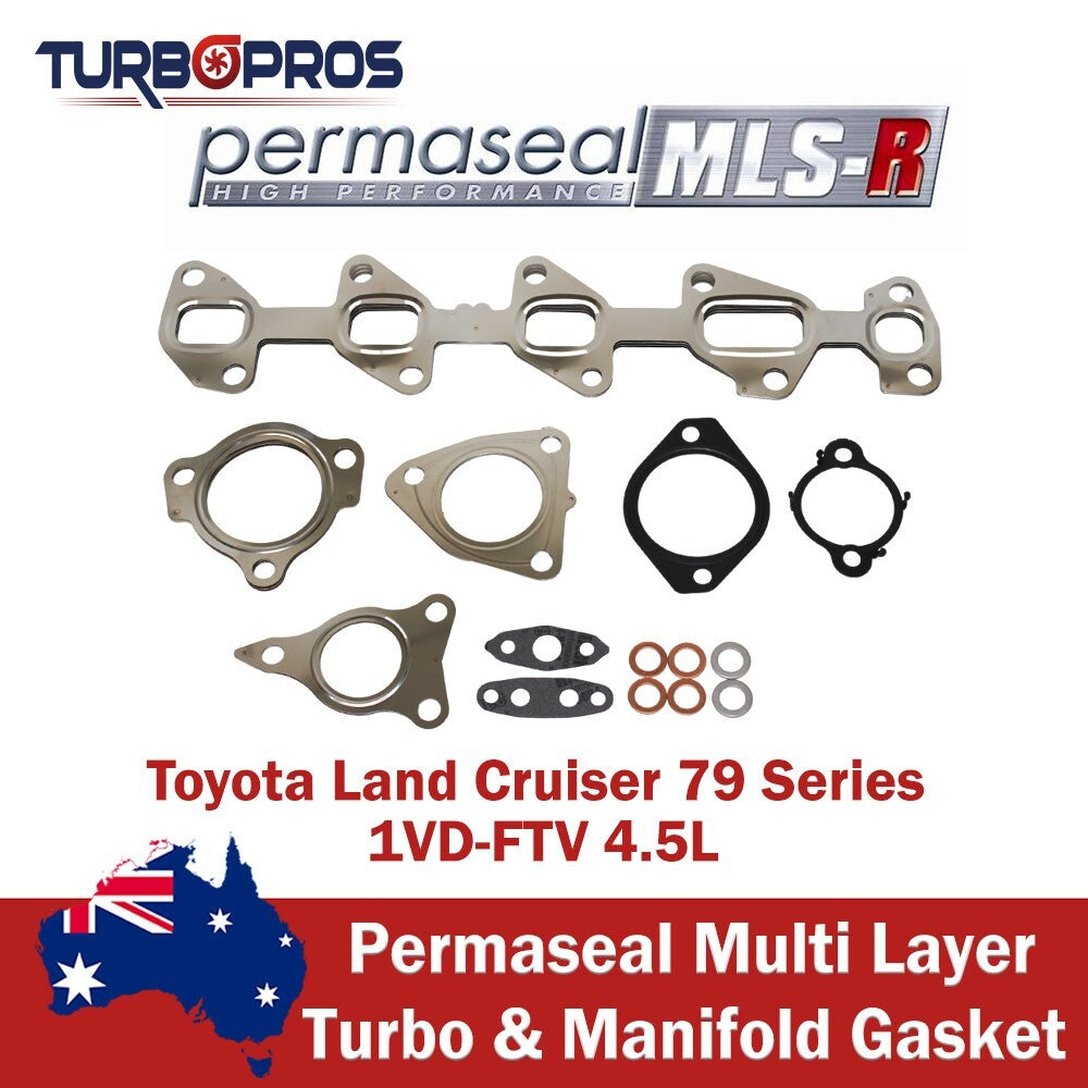 Permaseal MLS-R Turbo&Exhaust Manifold Gasket Kit for Land Cruiser 79 Series