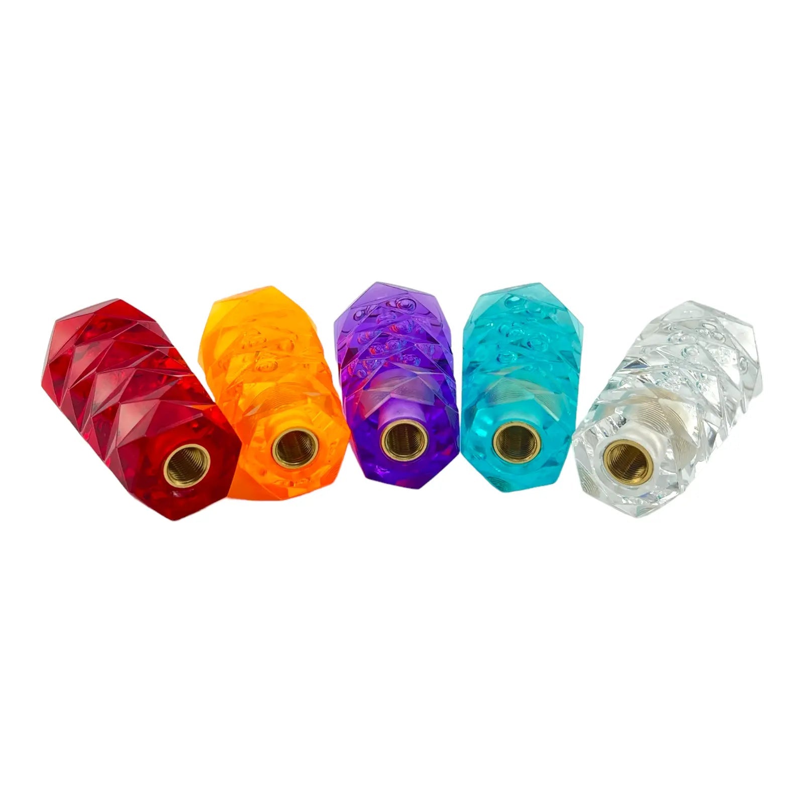 10cm Resin Diamond Hex Gear Knob