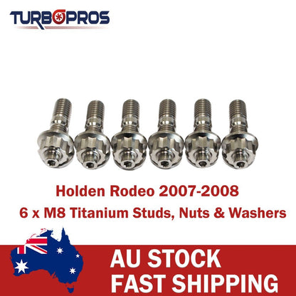 Titanium Turbo Charger Stud Kit for Holden Rodeo 2007-2008