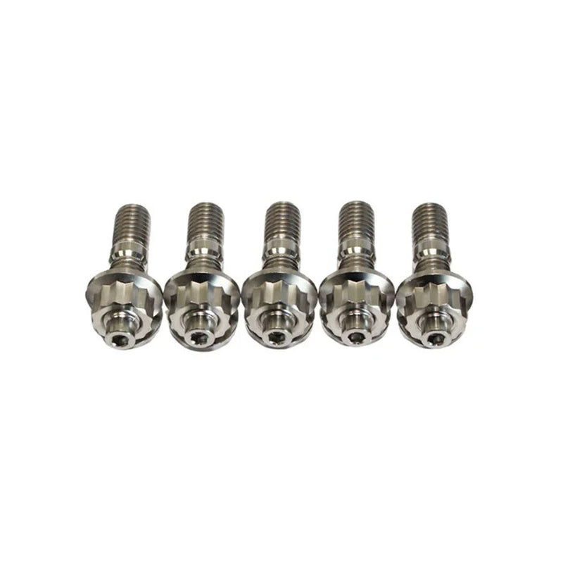 5 Pcs M10X1.25X45Mm Titanium Stud Kit for Manifold & Turbo