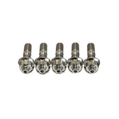 5 Pcs M10X1.25X45Mm Titanium Stud Kit for Manifold & Turbo