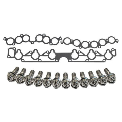 Permaseal Intake Manifold Titanium Stud & Gasket Kit for Holden Calais VL 3.0L