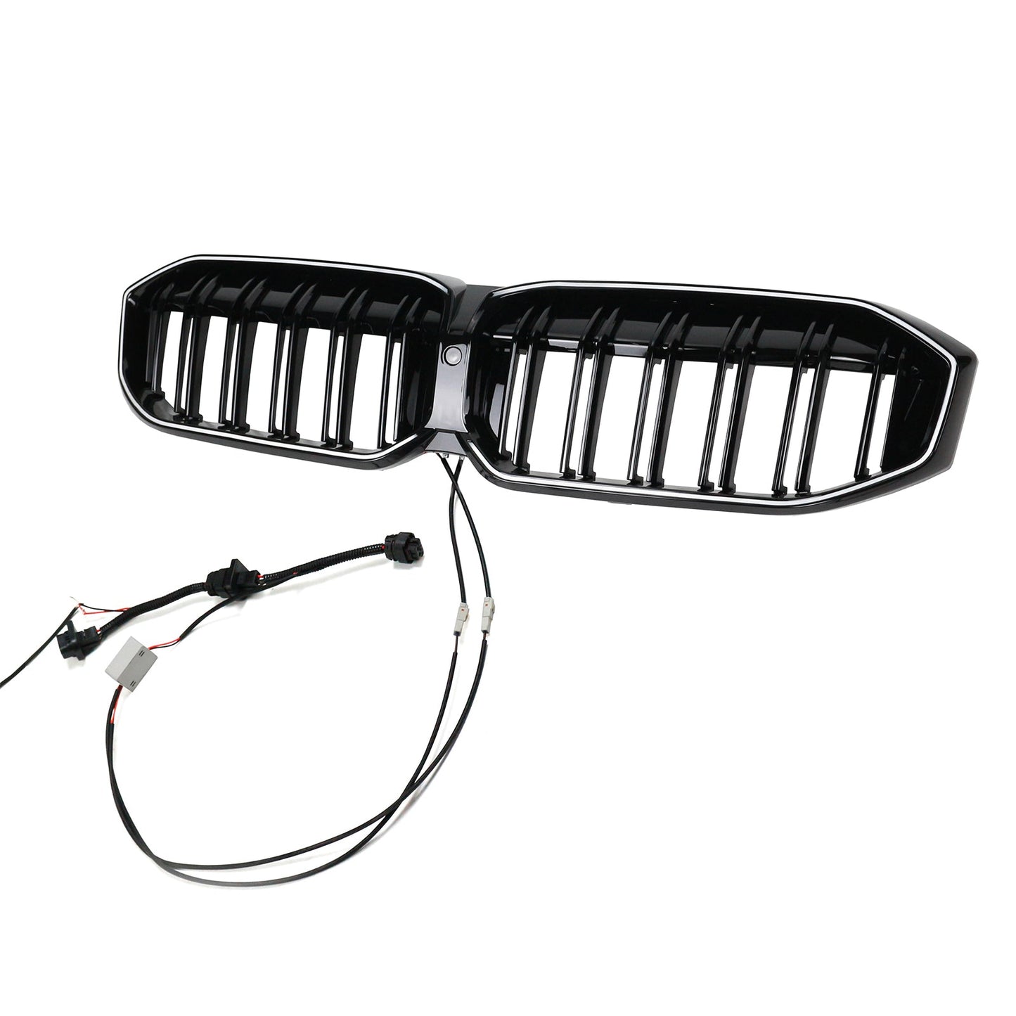 Double Line Black Kidney Grille for BMW 3 Series G20 G28 23-24