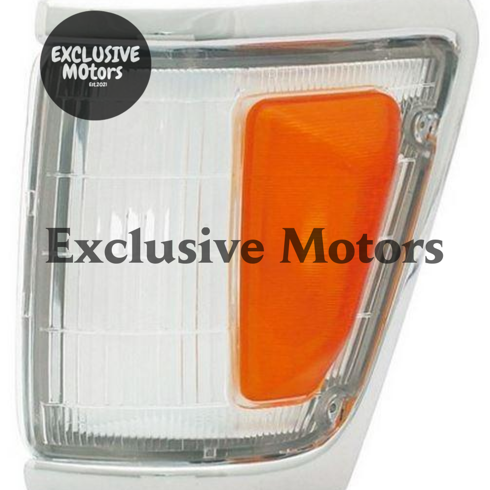 Left Hand Corner Light Chrome for Toyota Hilux 4WD (1992-1996)