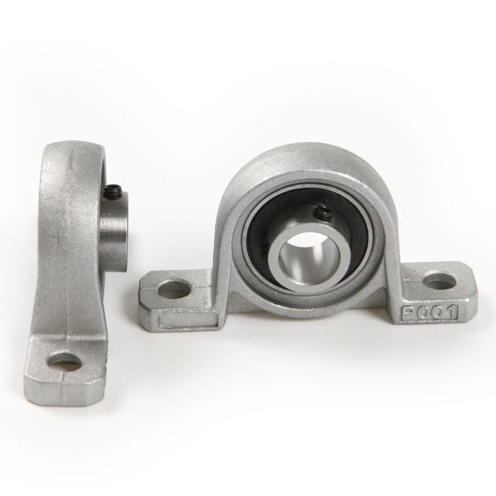 4x Ball Bearing Pillow Block Zinc Alloy Metal Suitable For 8/10/12/20mm Inner Diameter-2