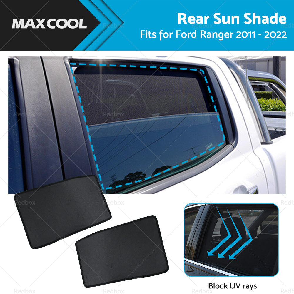 Rear Window Sun Shade for Ford Ranger 2011-2022