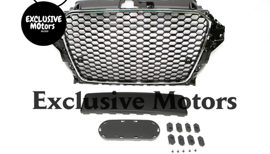 RS3  Honeycomb Front Grille for Audi A3 8V 2013-2016