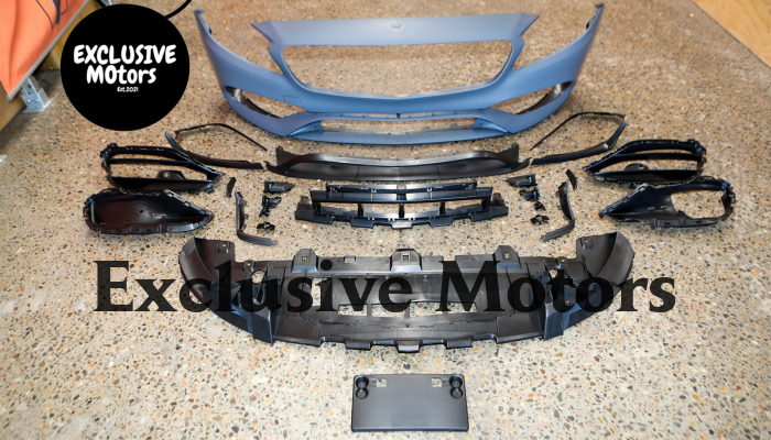 AMG A45  Front Bumper wCanard for Mercedes A Class W176 2012-2018