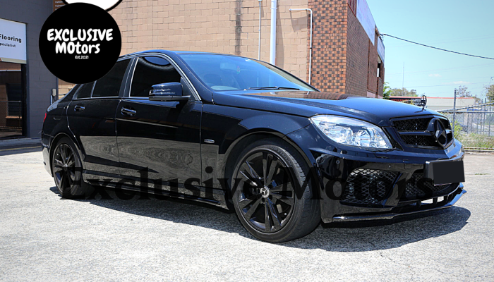 C63 AMG Black Series Front Bumper for Mercedes C-Class W204 2007-2011