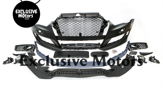 RS3  Front Bumper Grille for Audi A3/S3 Hatch 2013-2016
