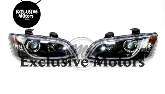 Black Projector Headlights for Holden Commodore HSV VE Series 2 2010-2013