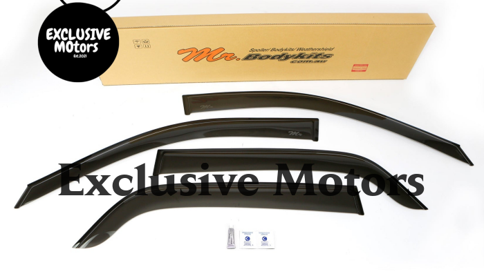 Weathershield Window Visor for Kia Sportage KM/KM2 2005-2010