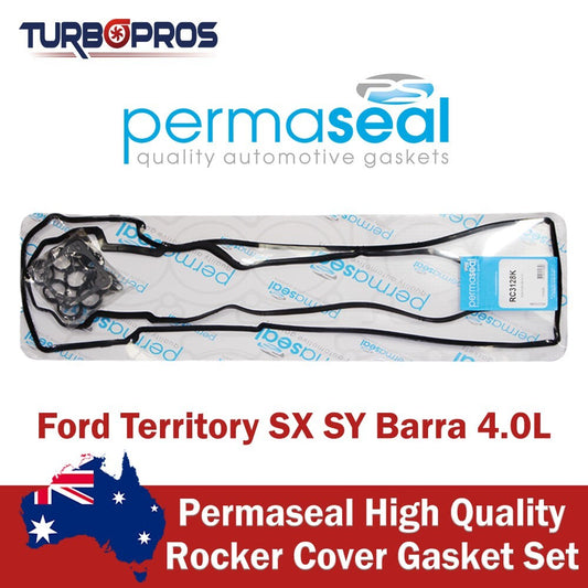 Permaseal Rocker Cover Gasket Set for Ford Territory SX SY Barra 4.0L