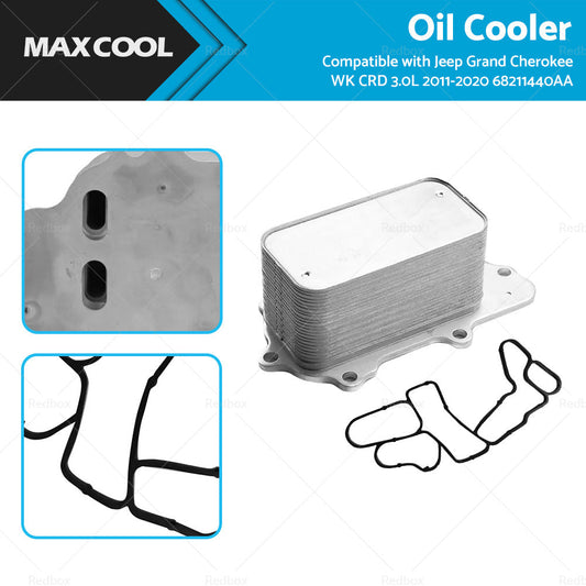 Oil Cooler 3.0L for Jeep Grand Cherokee WK CRD 2011-2020