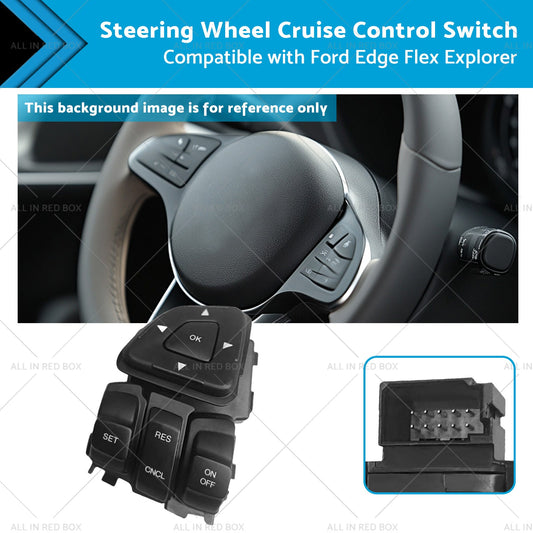 Steering Wheel Cruise Control Switch for Ford Edge Flex (2007-2019)