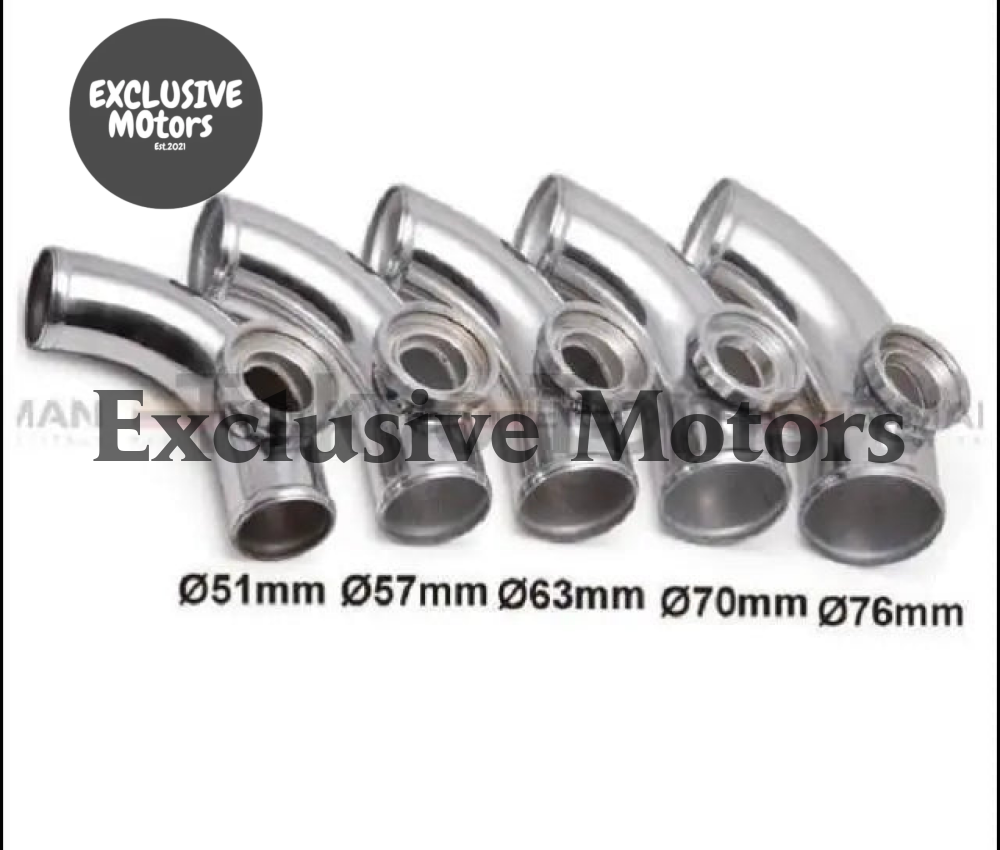 2.24"57mm 90 degree Flange Pipe Fit For Type-2 II 2 Adjustable SQV BOV Blow Off Valve TK-BOV01FP57-90R - Tokyo Tom's