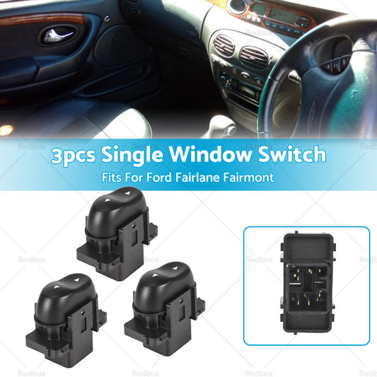 3PCS Window Switch Passenger Side for Ford Fairlane Fairmont AU 1998-2002
