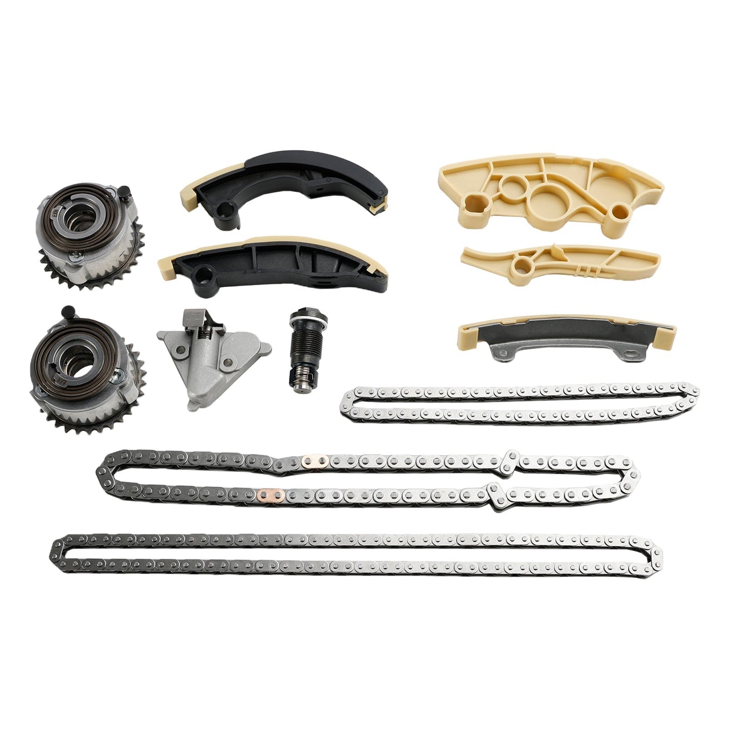 Timing Chain Kit 2.0L Camshaft Phaser for Land Rover Jaguar F-Pace XE Defender (2015-2023)
