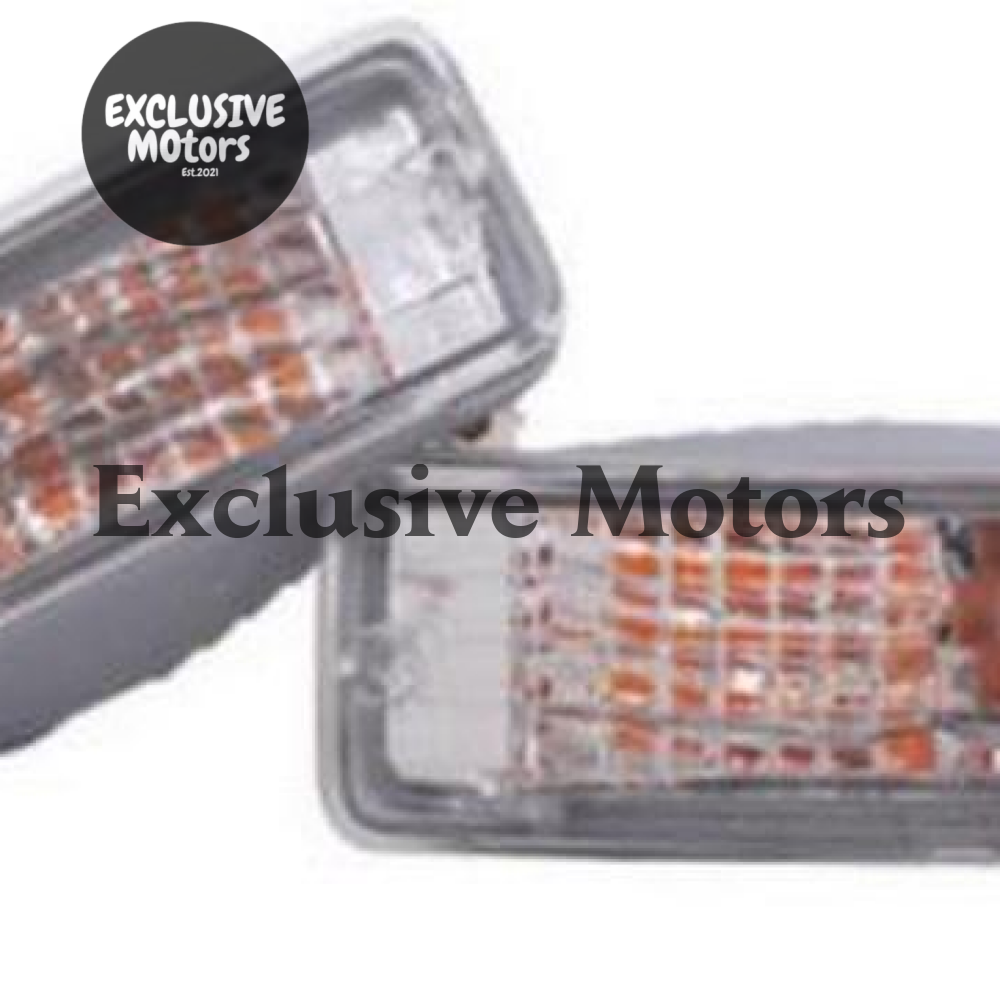 Clear Bumper Light Set for Toyota Hilux (1989-1996)
