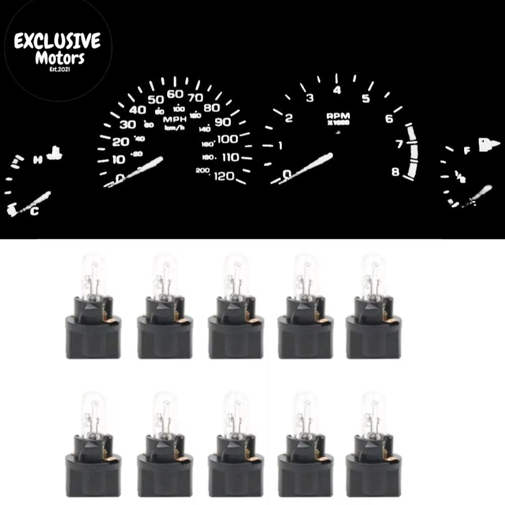 White LED Dash Cluster Light Kit for Holden Commodore VL (1986-1988)