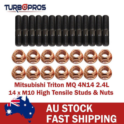 High Tensile Manifold&Turbo Charger Stud Kit for Mitsubishi Triton MQ 4N14 2.4L