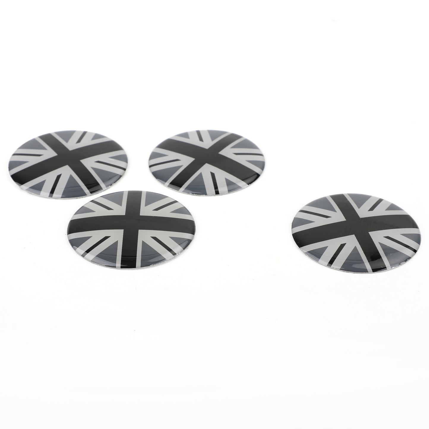 Wheel Center Cap Emblem Black Union Jack for Mini Cooper (2001-2023)