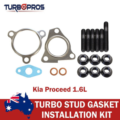 Turbo Charger Installation Stud & Gasket Kit for Kia Proceed 1.6L