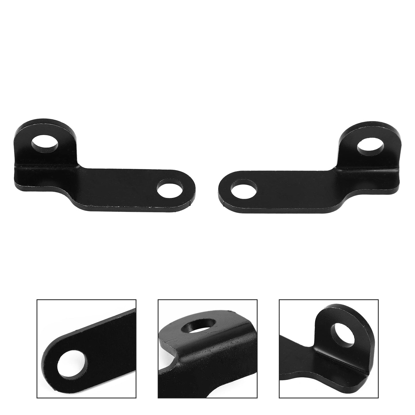 Turn Signal Light Holder Bracket Front Rear Fork Clamp For Sportster Big Twin Generic