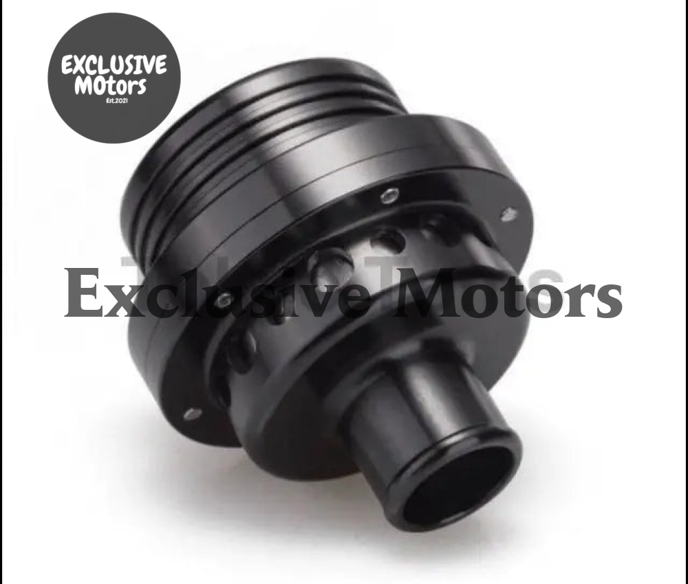 25Mm Turbo Blow Off Valve, Dual Piston With Blanking Plug - Universal - Black - Tokyo Tom's
