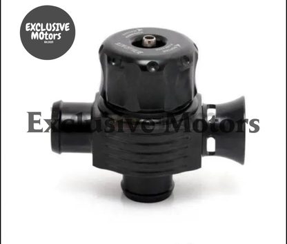 25Mm Universal Dual Port Blow Off Valve (Black) Diverter Valve Dump Valve - Tokyo Tom's